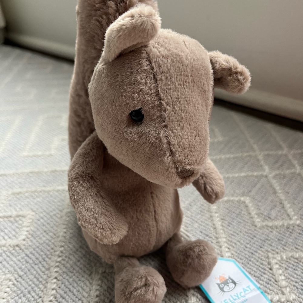 Squirrel Jelly Cat NWT
